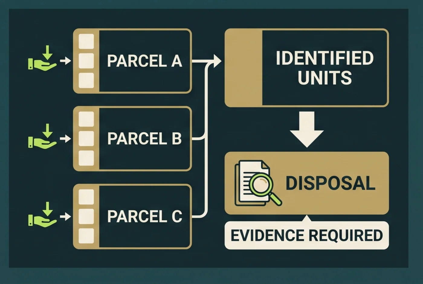 Specific Australian crypto parcel identification example