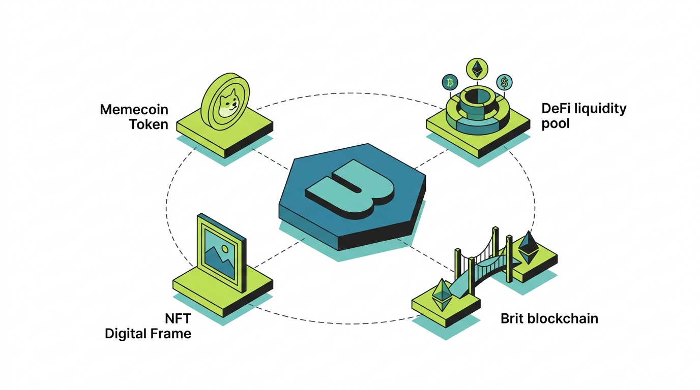 Base network tax activity hub showing memecoins, DeFi liquidity pools, NFTs, and bridges connected to the Base network