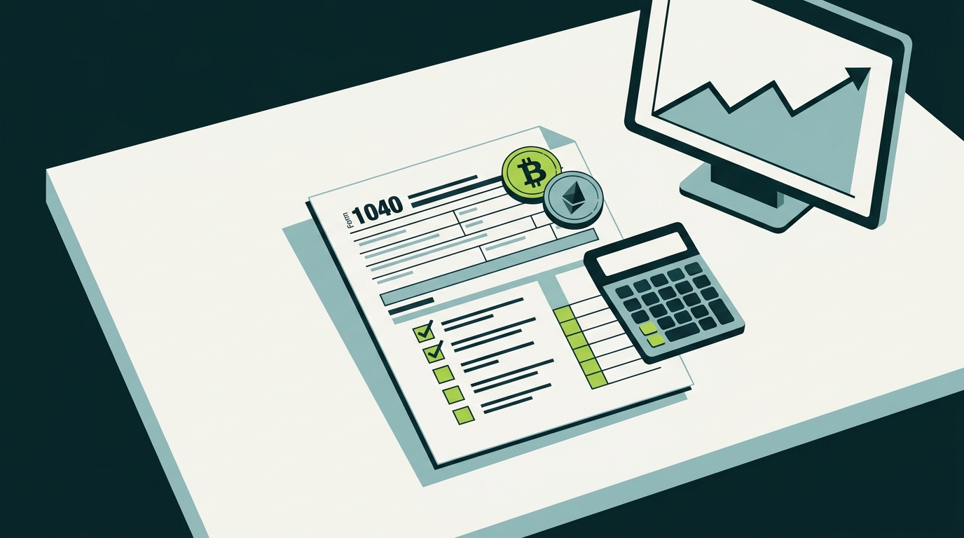 How is crypto taxed in the US 2026 guide illustration