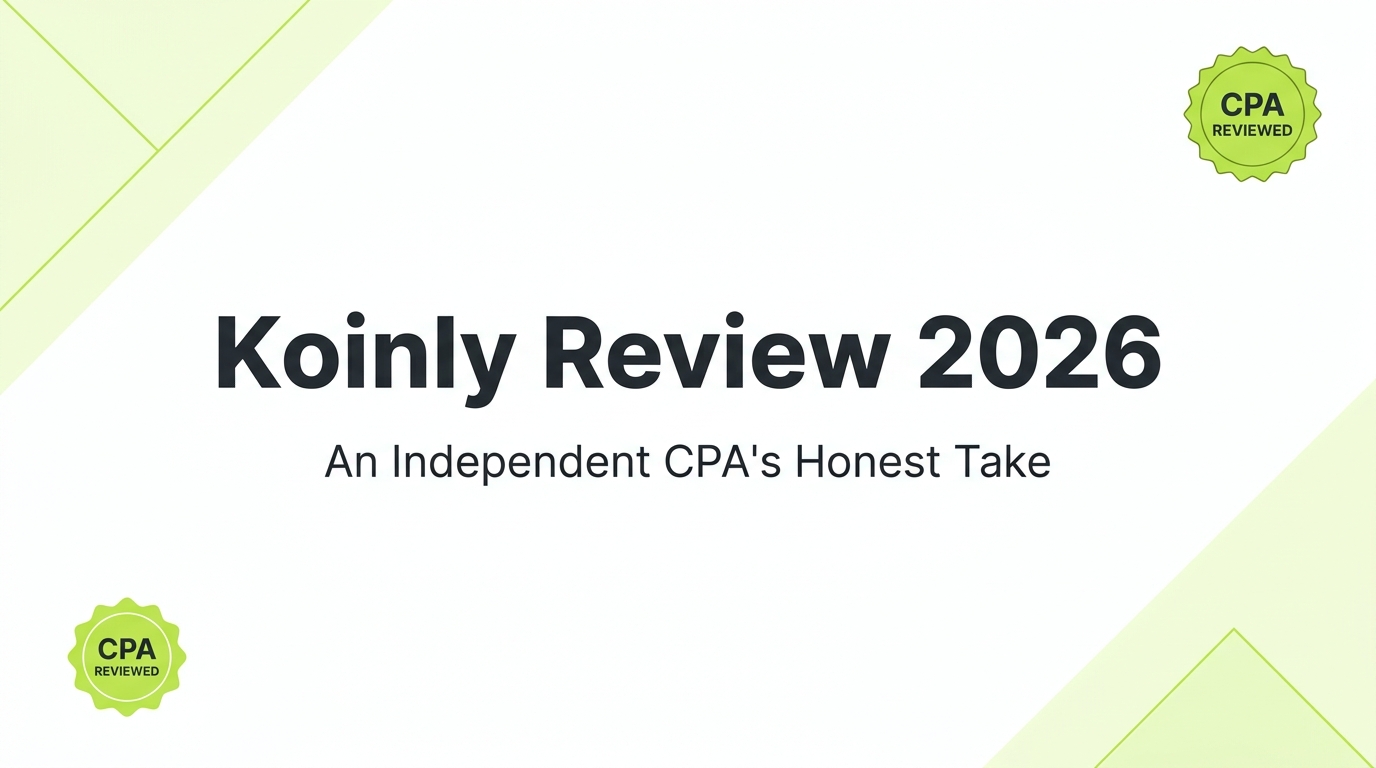 Count On Sheep | Crypto tax specialist Koinly review 2026