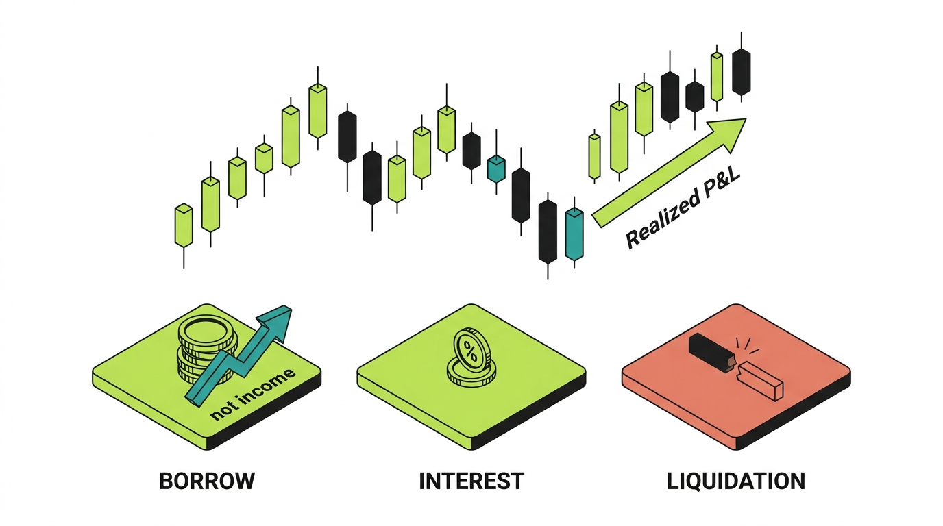 How Kraken margin trading is taxed: borrowed funds are not income, interest is a cost, and closed positions and liquidations create capital gains and losses