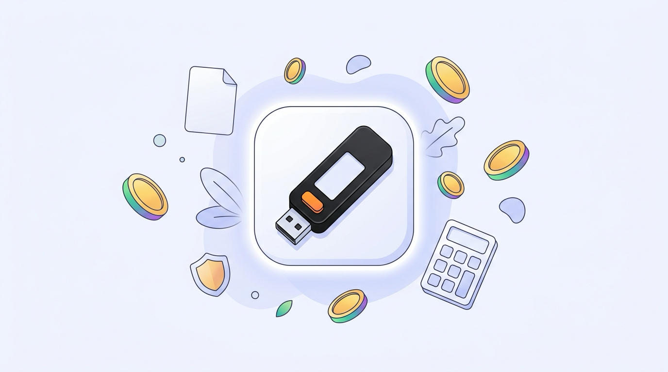 Count On Sheep | Ledger hardware wallet taxes 2026 guide hero illustration