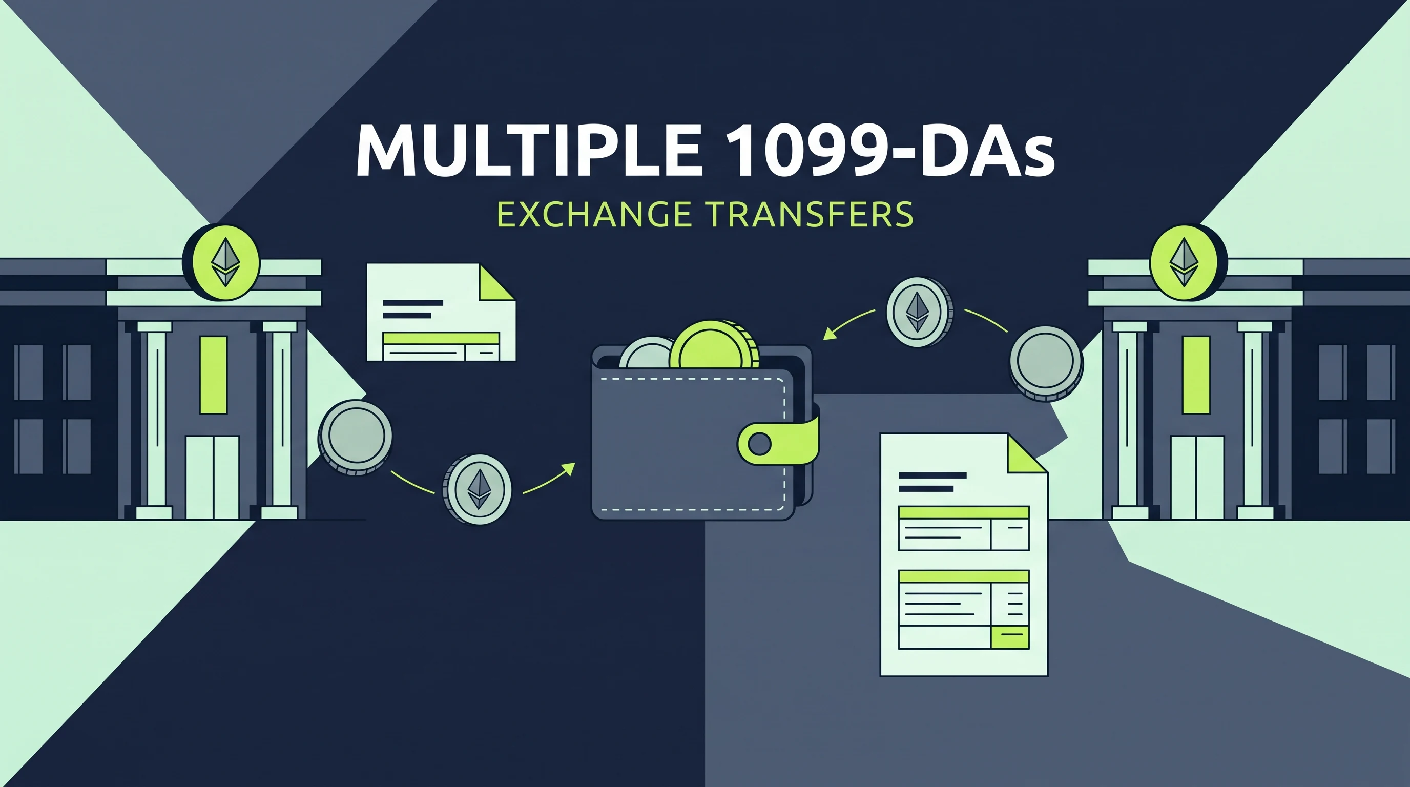 Count On Sheep | Multiple 1099-DA forms and exchange transfer reconciliation