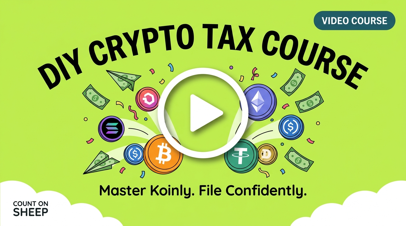 DIY Crypto Tax Course on Koinly