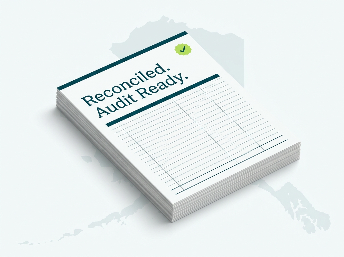 Alaska crypto tax professional audit-ready report illustration