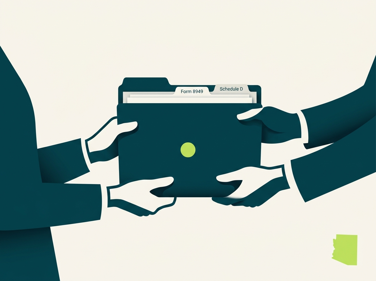 Arizona CPA handoff illustration