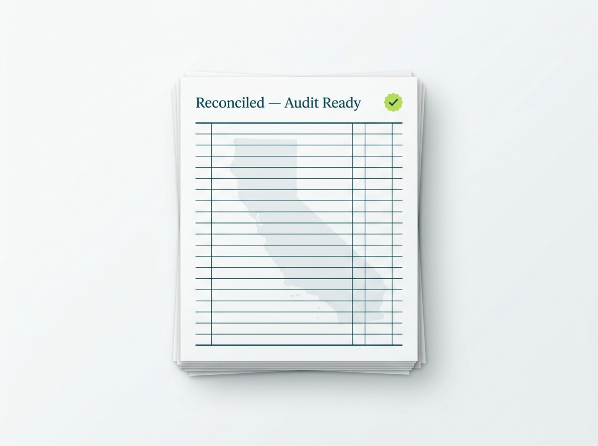 California crypto tax professional audit-ready report illustration
