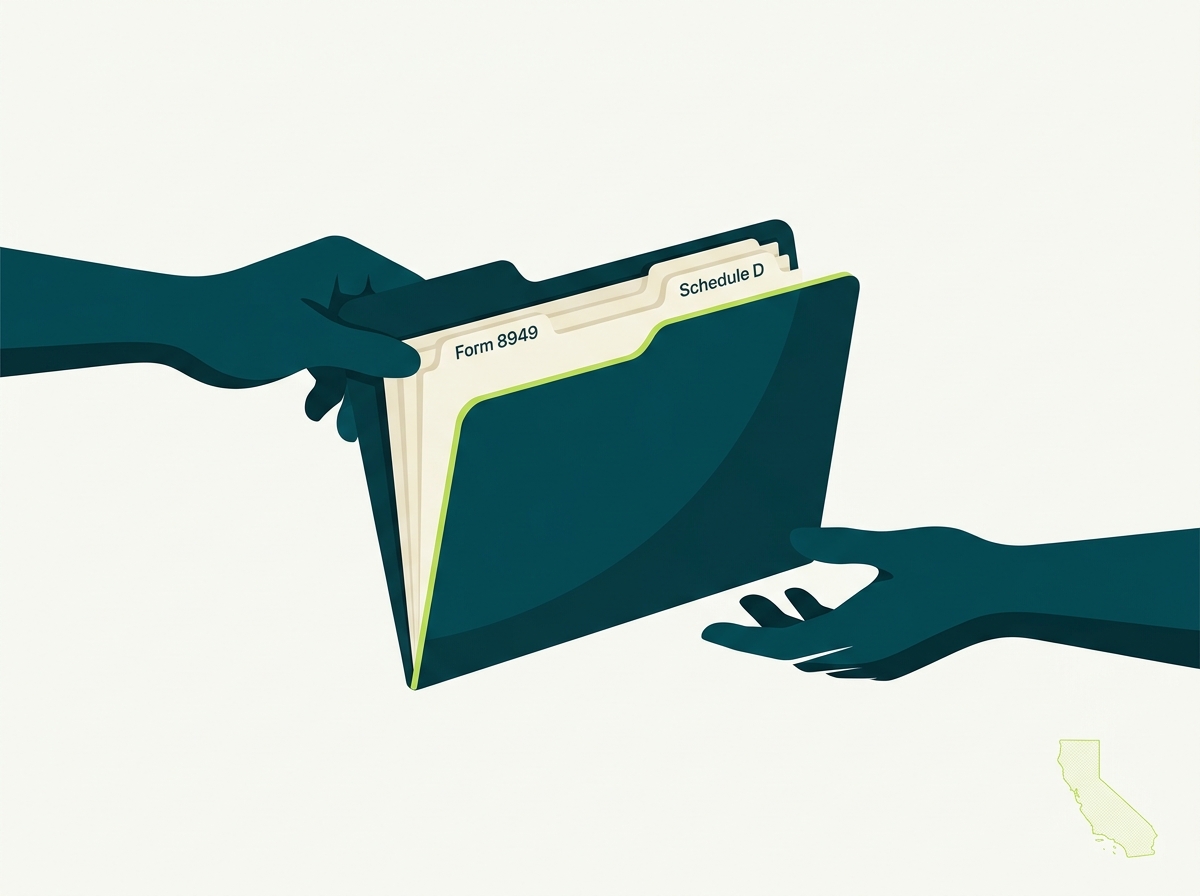 California CPA handoff illustration