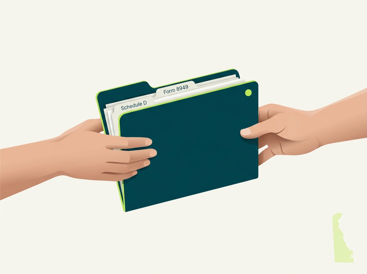 Delaware CPA handoff illustration