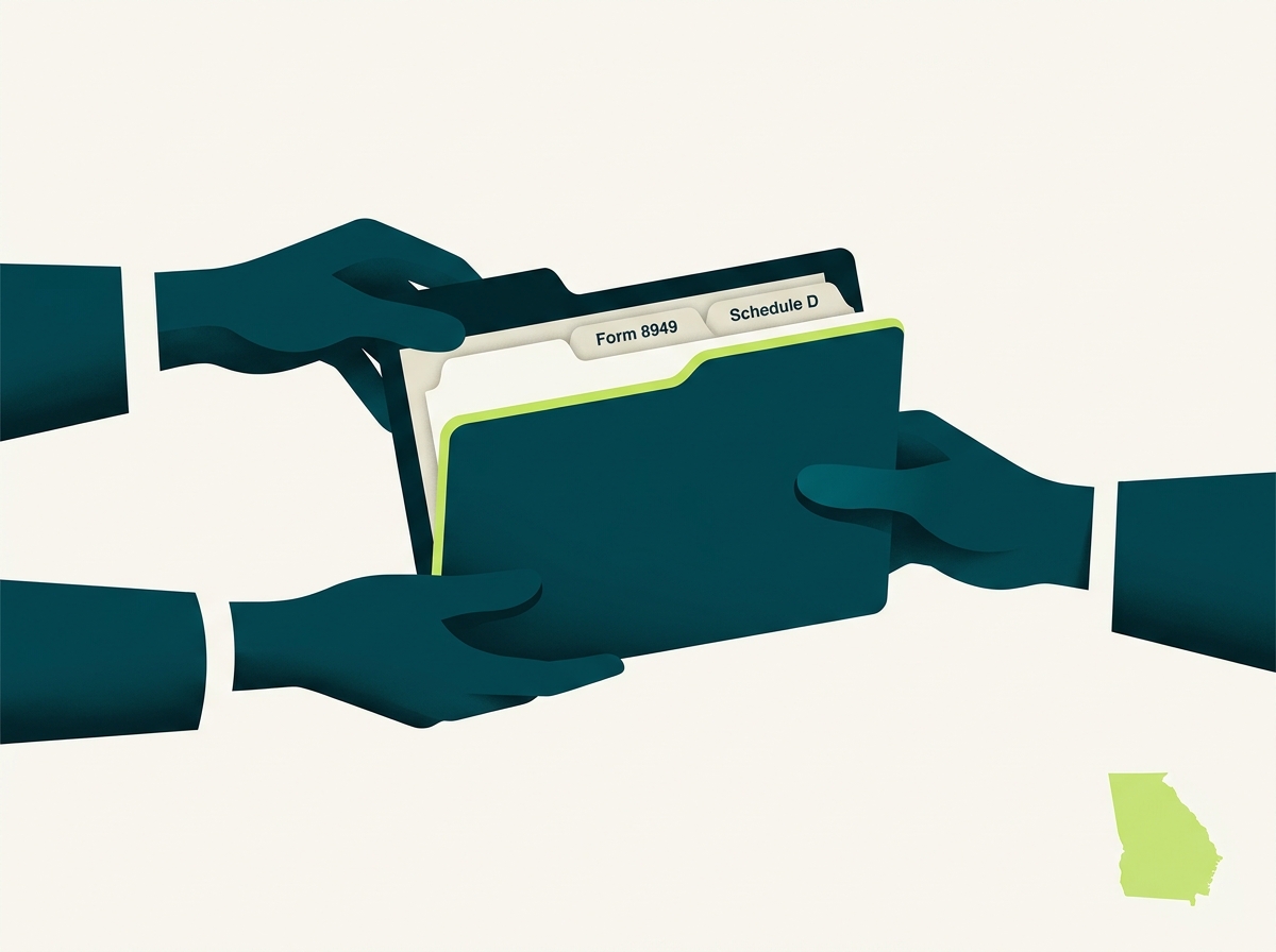 Georgia CPA handoff illustration