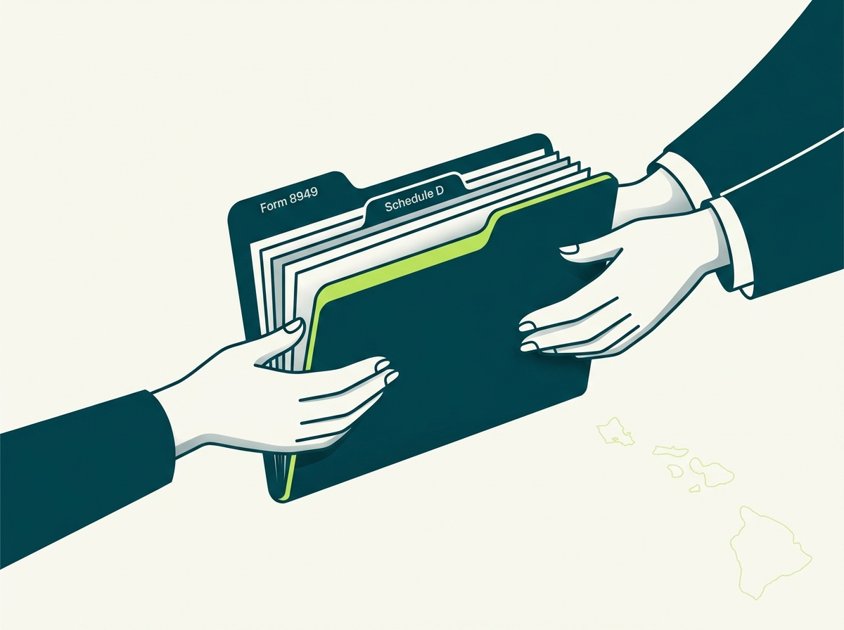 Hawaii CPA handoff illustration