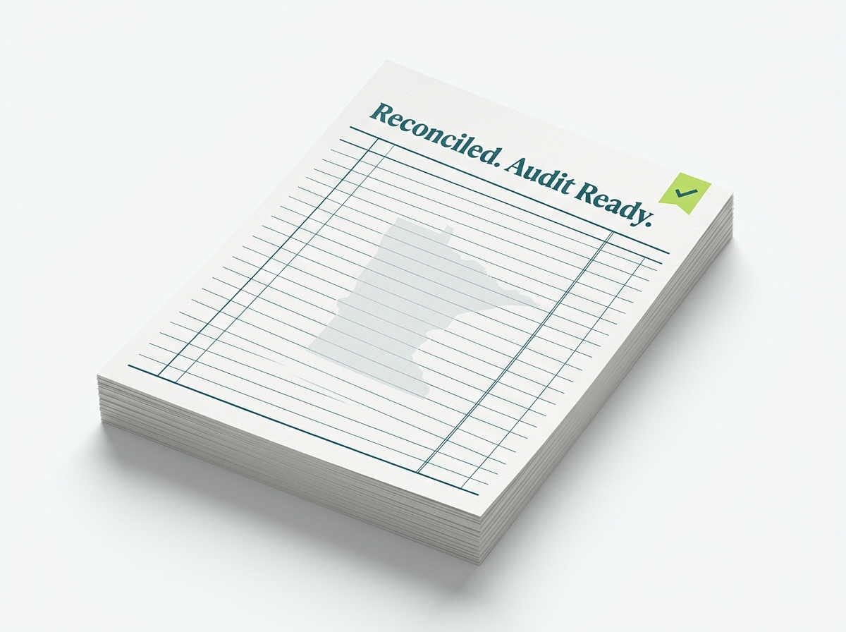Minnesota crypto tax professional audit-ready report illustration