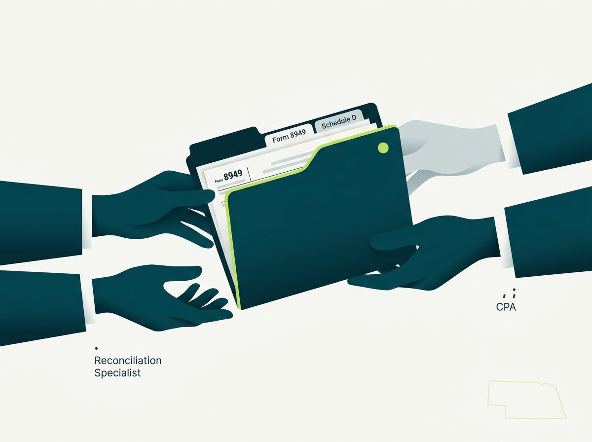 Nebraska CPA handoff illustration