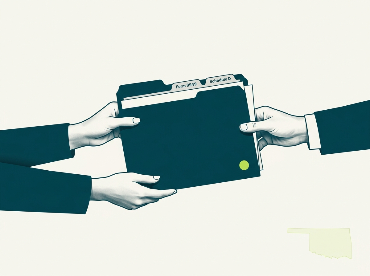 Oklahoma CPA handoff illustration