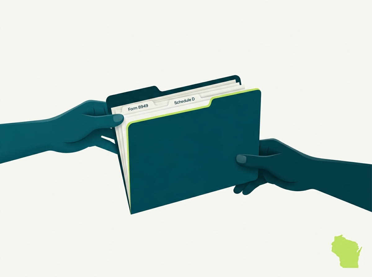 Wisconsin CPA handoff illustration